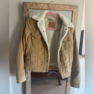 Levi’s Ex-Boyfriend Trucket Jacket Corduroy sz XS